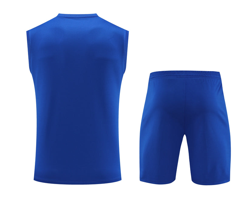 Kit Treino Barcelona 23/24 Nike - Azul