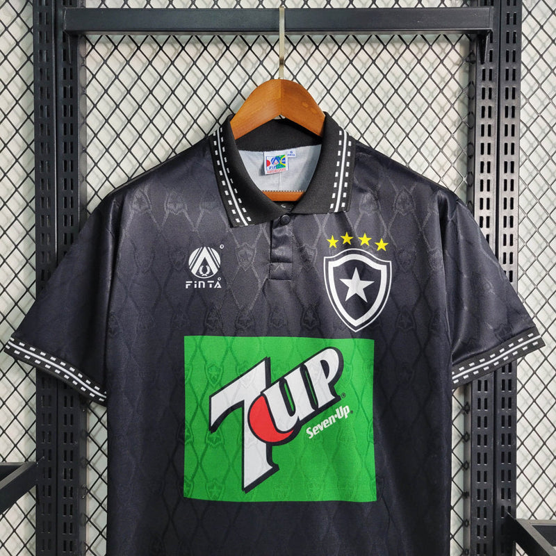Camisa Botafogo Retrô 1995 - Preta e Branca