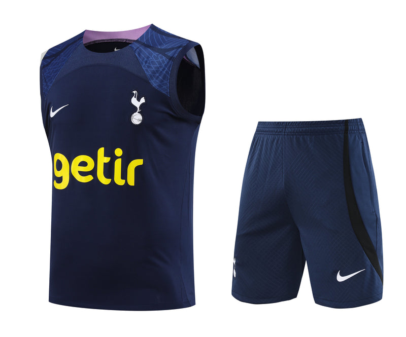 Kit Treino Tottenham 23/24 Nike - Azul