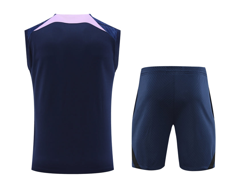 Kit Treino Tottenham 23/24 Nike - Azul