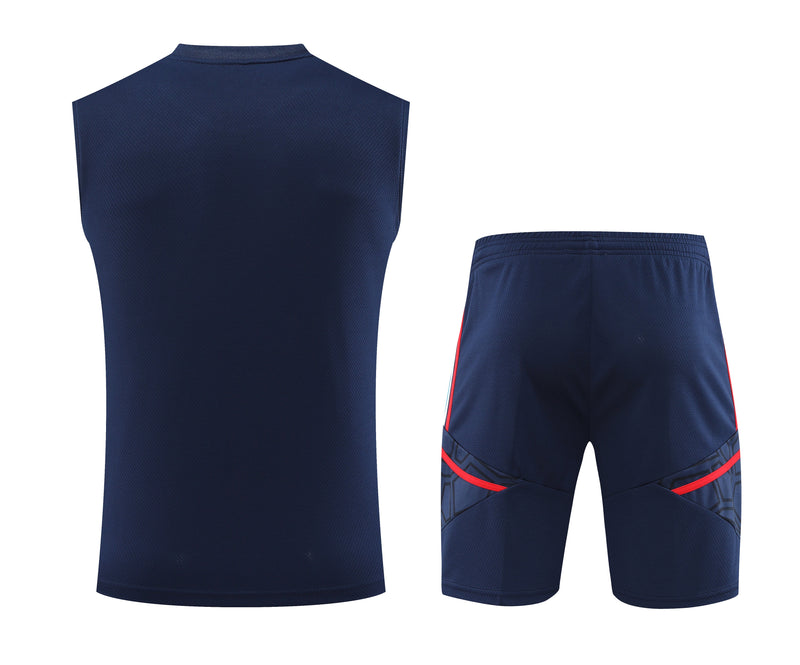 Kit Treino Arsenal 23/24 Adidas - Azul