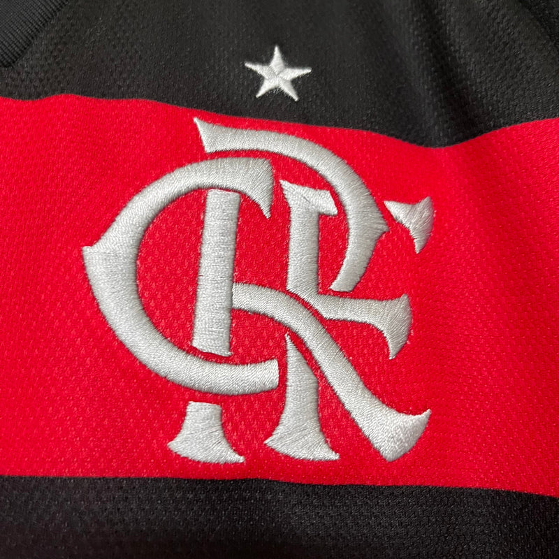 Camisa Flamengo I 24/25 - Adidas - Vermelho e Preto