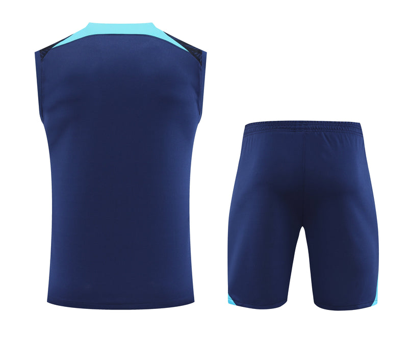 Kit Treino Inglaterra 22/23 Nike - Azul