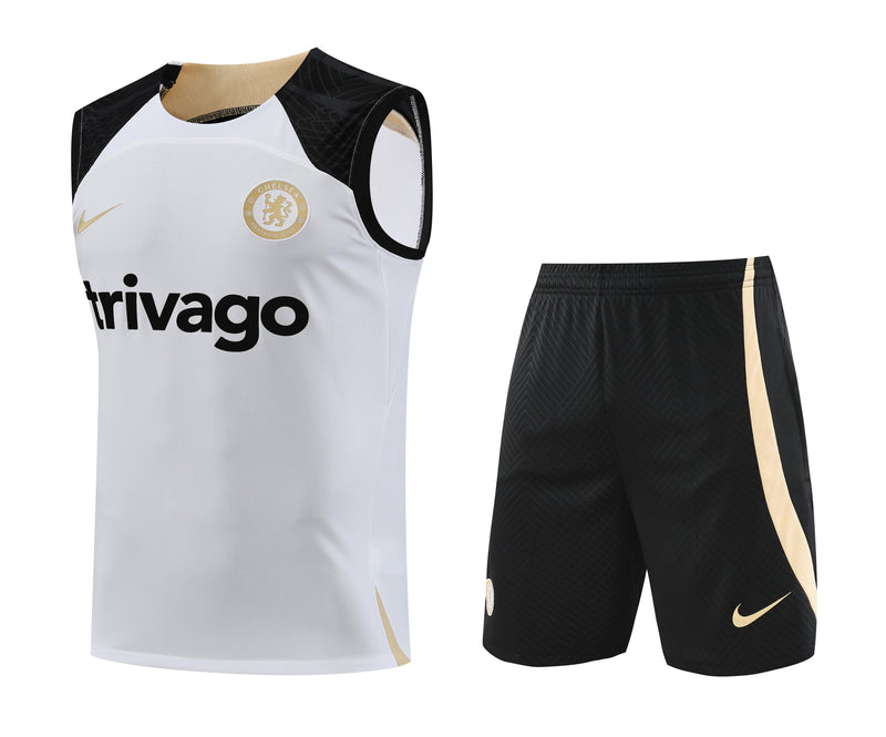 Kit Treino Chelsea 23/24 Nike - Branco