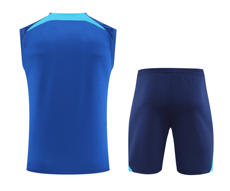 Kit Treino Inglaterra 22/23 Nike - Azul Claro