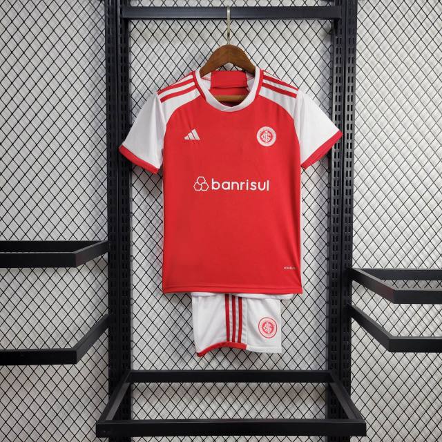 Kit Infantil Internacional 24/25 Adidas - Vermelho