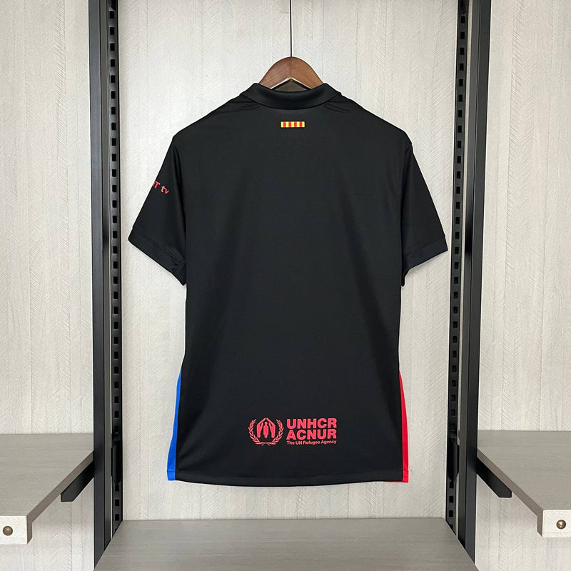 Camisa Barcelona Away 24/25 Nike - Preta