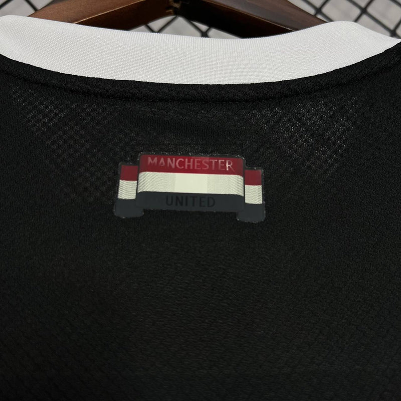 Camisa Goleiro Manchester United 24/25 - Adidas - Preta