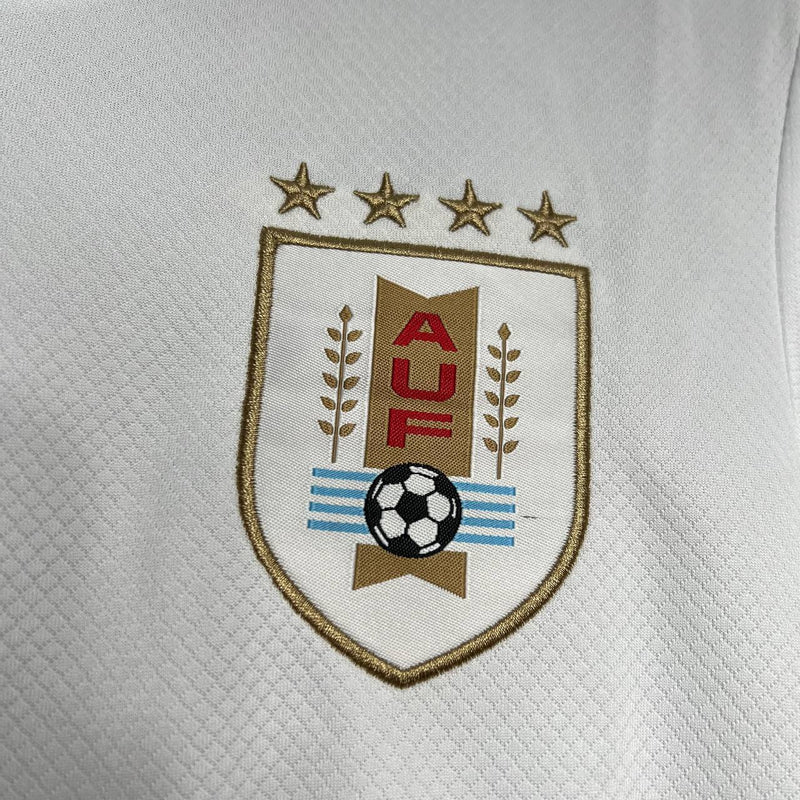 Camisa Seleção Uruguai Away 24/25 - Nike - Branco