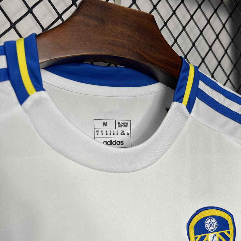 Camisa Leeds United Home 24/25 - Adidas - Branco
