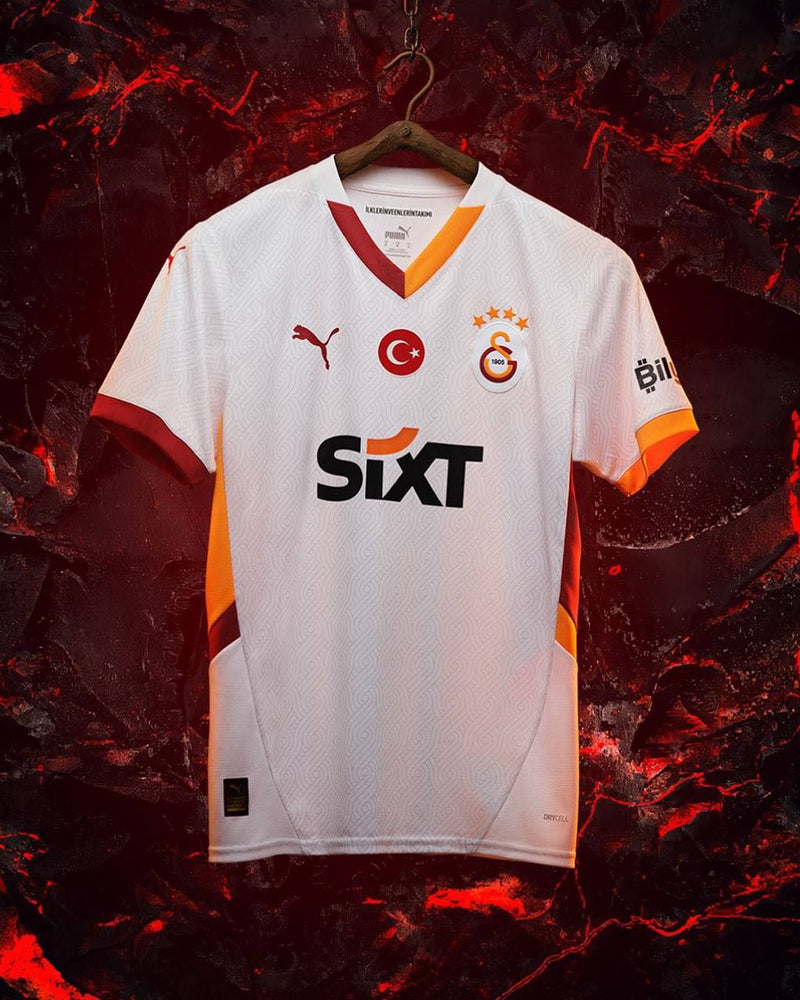 Camisa Galatasaray Away 24/25 - Puma - Branca