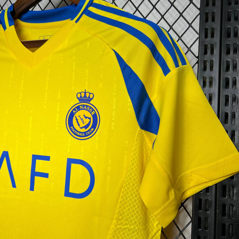 Camisa Al Nassr Home 24/25 - Adidas - Amarela