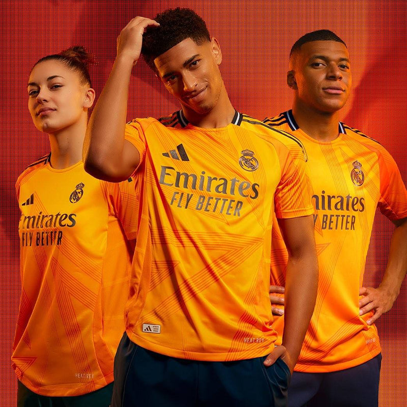 Camisa Real Madrid Away 24/25 Adidas - Laranja