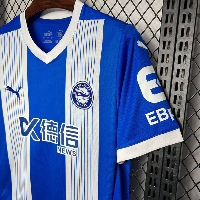 Camisa Alavés Home 24/25 - Puma - Azul